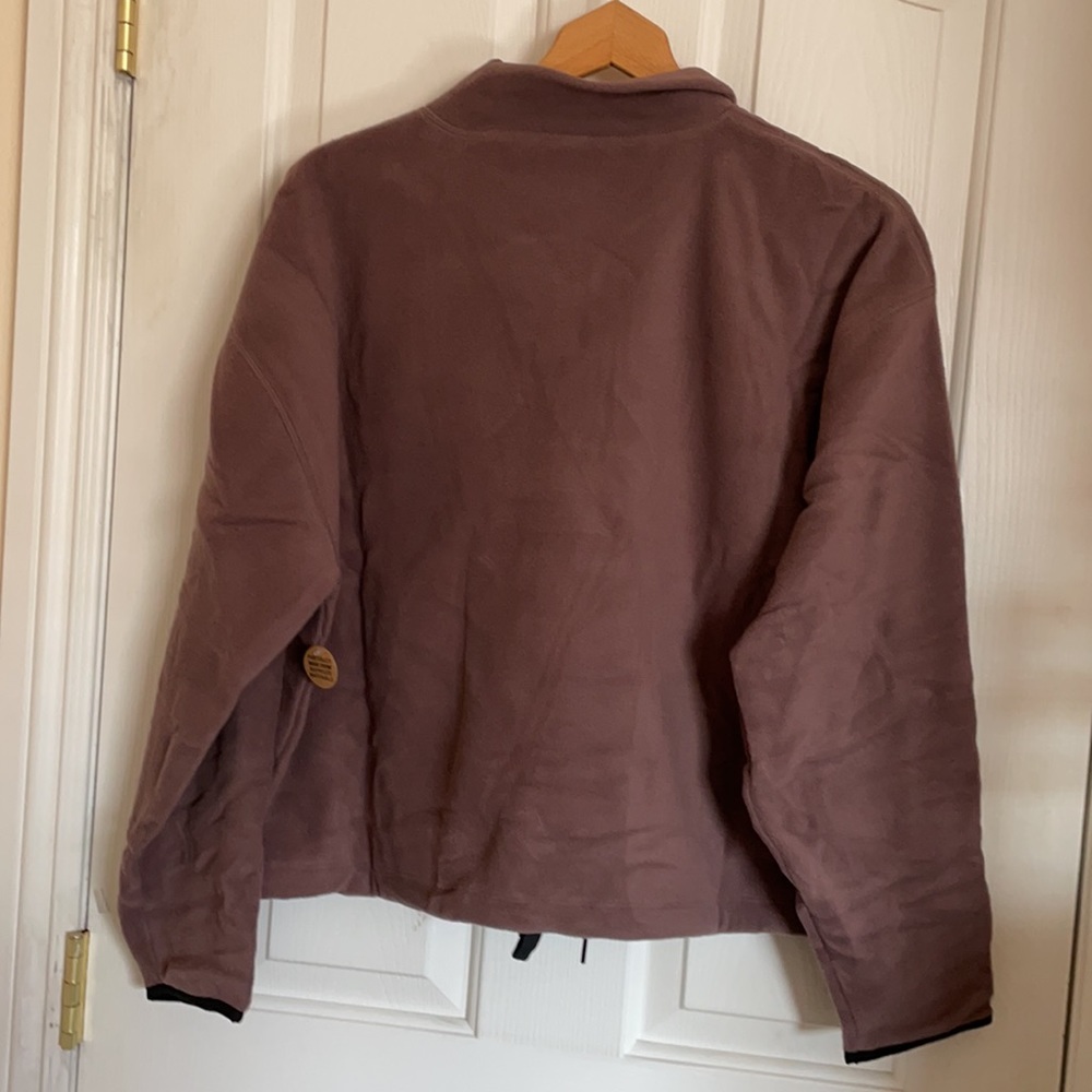 pink victorias secret polar fleece sweater - Picture 4 of 7